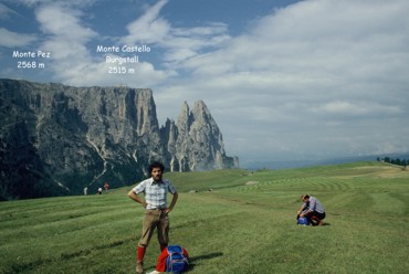 Lo Sciliar con il Monte Pez e il Monte Castello